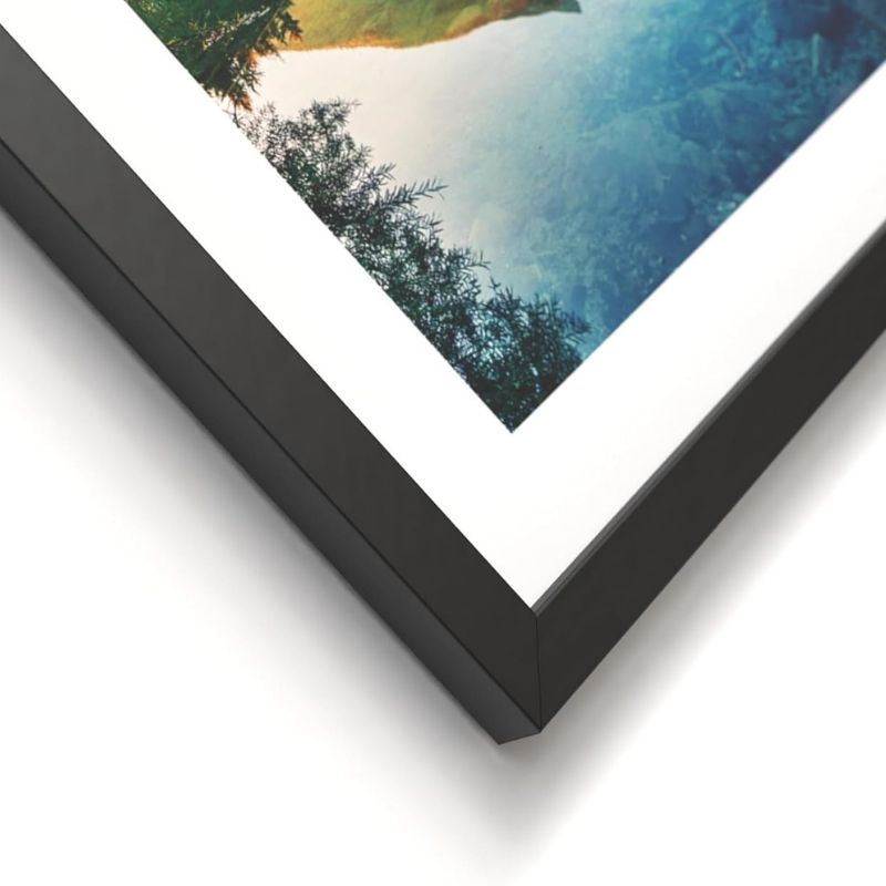 Bilder Set Landscape mit schwarzem Rahmen I 3x 30x30cm