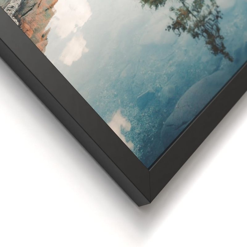 Bilder Set Scenery mit schwarzem Rahmen I 2x 30x40cm