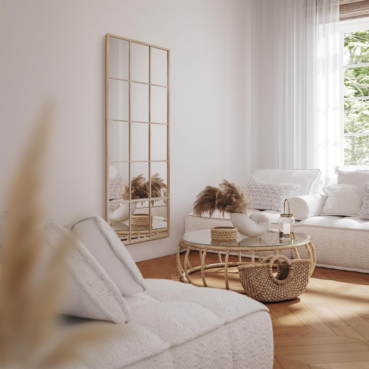 Wandspiegel Will im Eichen-Look I 60x150 cm