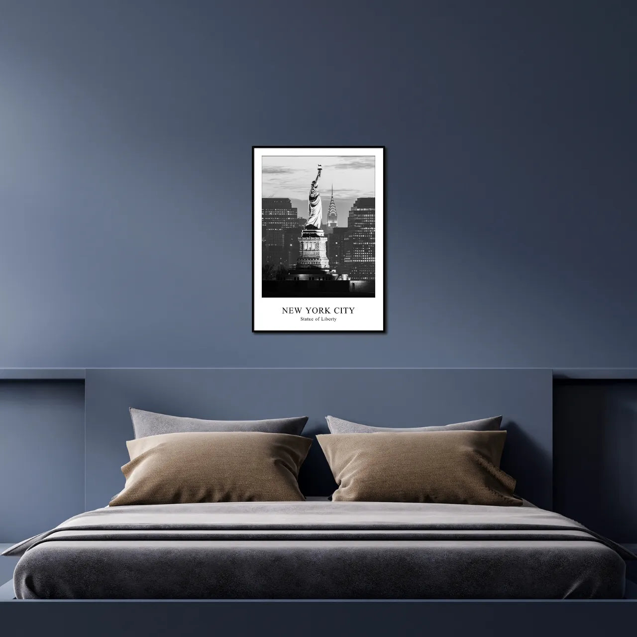 Statue of Liberty I New York I Bild mit Rahmen 50x70 cm