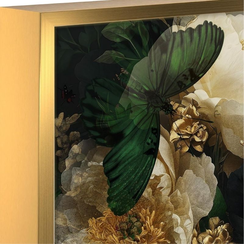 Bild Charlotte mit goldenem Rahmen I 50x70cm