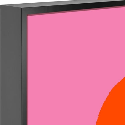 Bild Ciao mit schwarzem Rahmen I 50x70cm