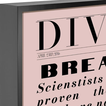 Diva I Retro Chic I Framed picture 50x70 cm