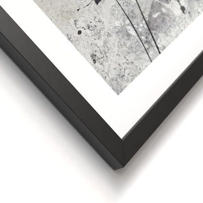 Bilder Set Artwork mit schwarzem Rahmen  I 2x 30x40cm