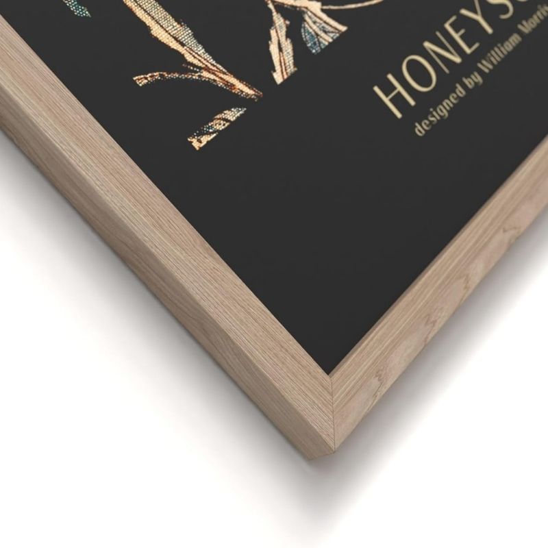 Bilder Set Morris mit hochwertigem Holzrahmen I 2x 30x40cm
