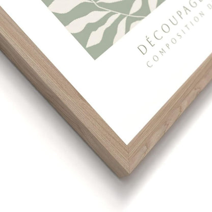 Bilder Set Sage mit hochwertigem Holzrahmen I 2x 30x40cm