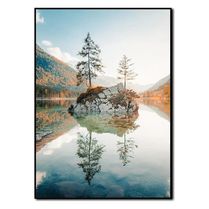 Rock I Living Nature I Framed Picture 50x70 cm 