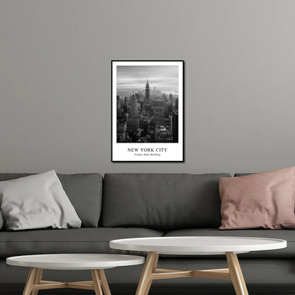 Empire State Building I New York I Bild mit Rahmen 50x70 cm
