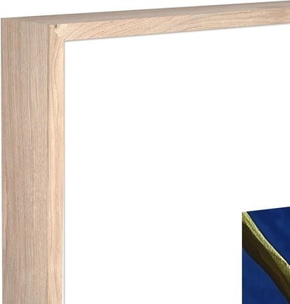 Dieses außergewöhnliche Wandbild in den Maßen 50x70cm zeigt im malerischen Stil Zitronen in kräftigem gelb und grünen Blättern. Der Hintergrund ist blau weiß gestreift und erinnert an eine Tischdecke. Unter dem Bild steht der Schriftzug Limoncello in blau.