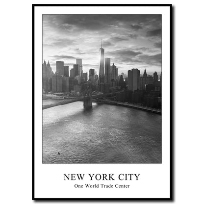 One World Trade Center I New York I Bild mit Rahmen 50x70 cm