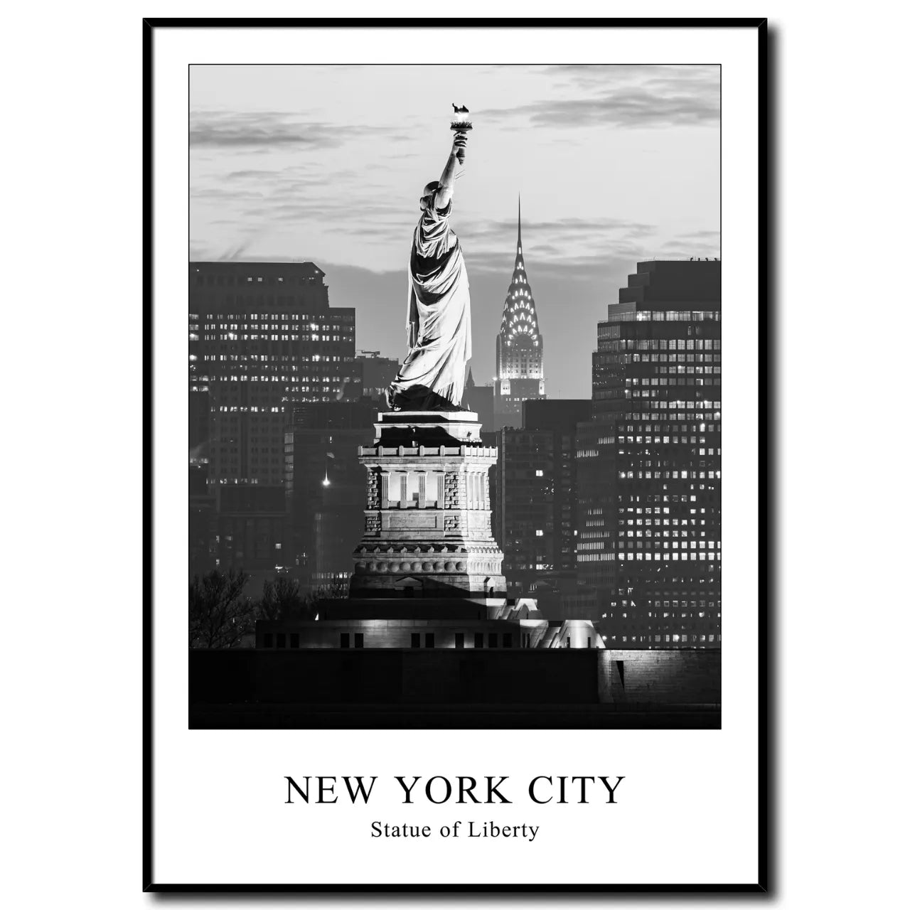 Statue of Liberty I New York I Bild mit Rahmen 50x70 cm