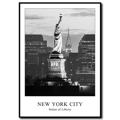 Statue of Liberty I New York I Bild mit Rahmen 50x70 cm