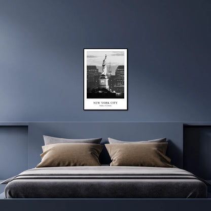 Statue of Liberty I New York I Bild mit Rahmen 50x70 cm