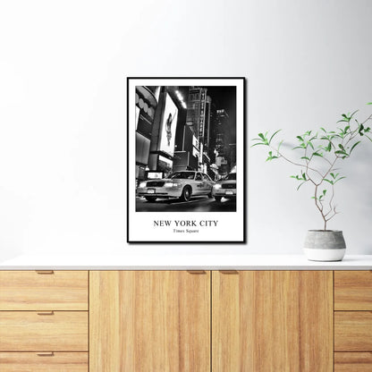 Times Square I New York I Bild mit Rahmen 50x70 cm