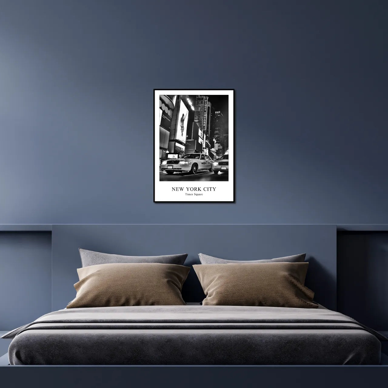 Times Square I New York I Bild mit Rahmen 50x70 cm