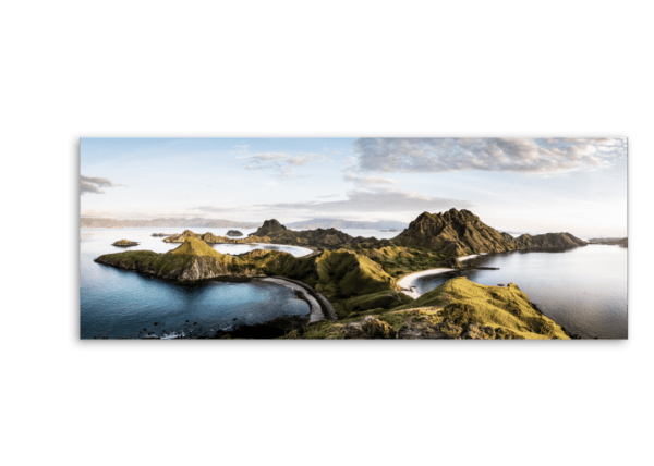 Leinwandbild Komodo – Panorama